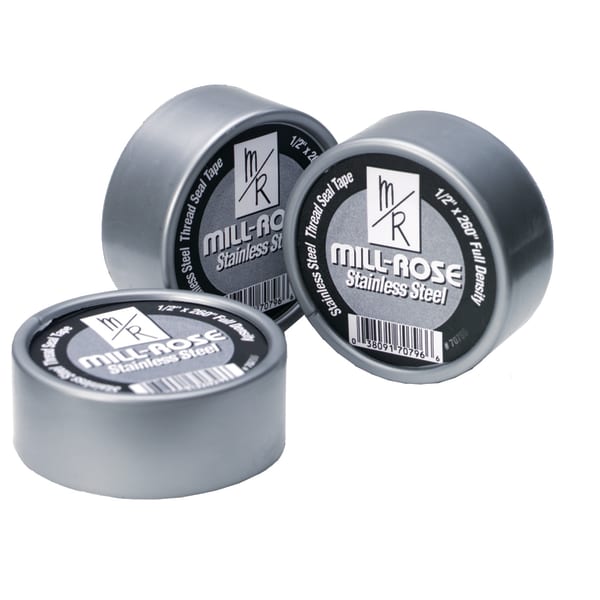 70891 STN STL PTFE TAPE, 1/2"X260"