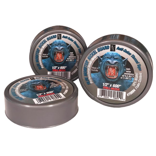 70894 1/2" x 600" Nickel Guard PTFE Tape