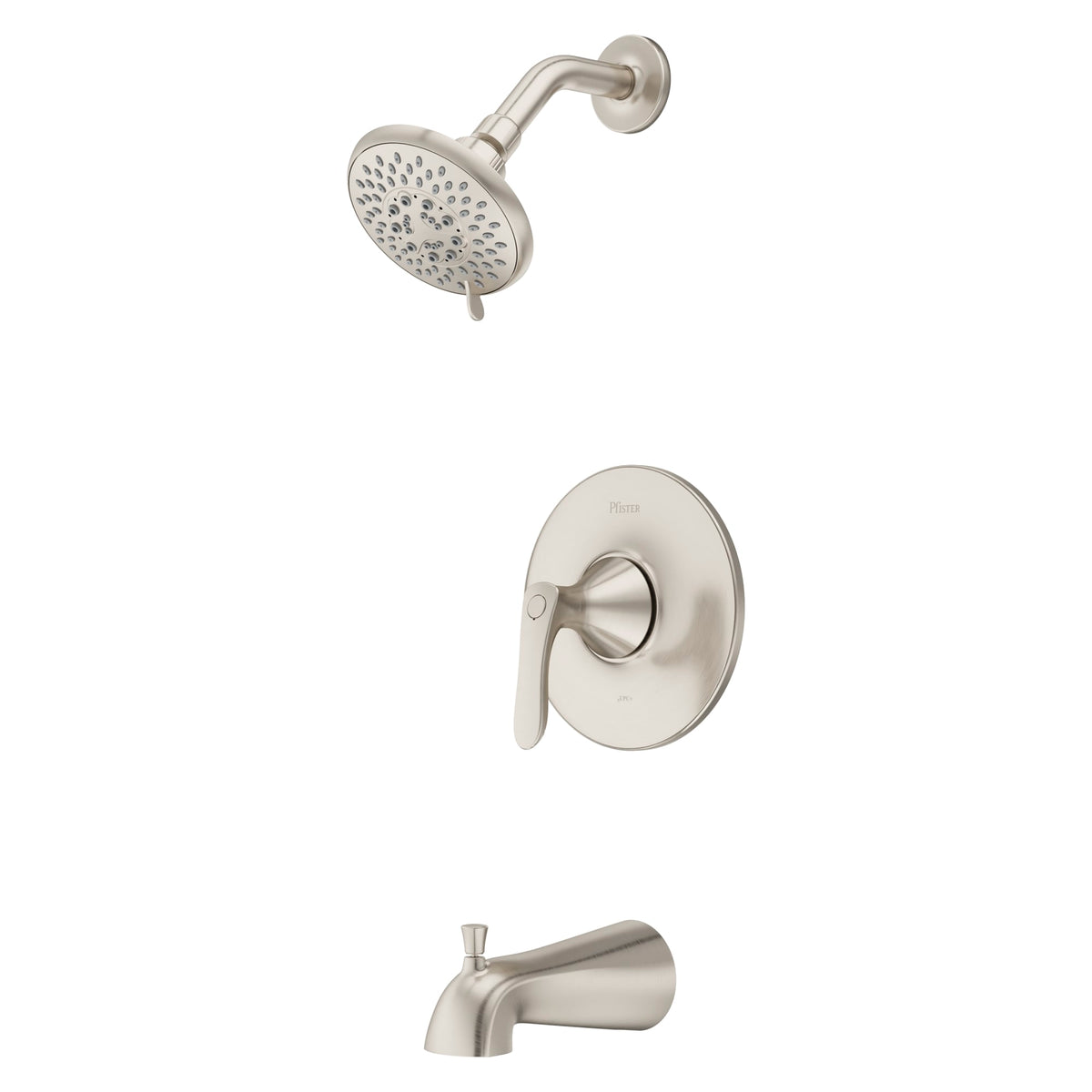 LG89-8WRK Weller Single-Handle Tub & Shower Trim in Brushed Nickel