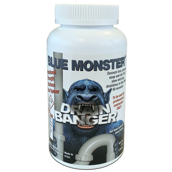76055 Blue Monster Drain Banger 1lb.
