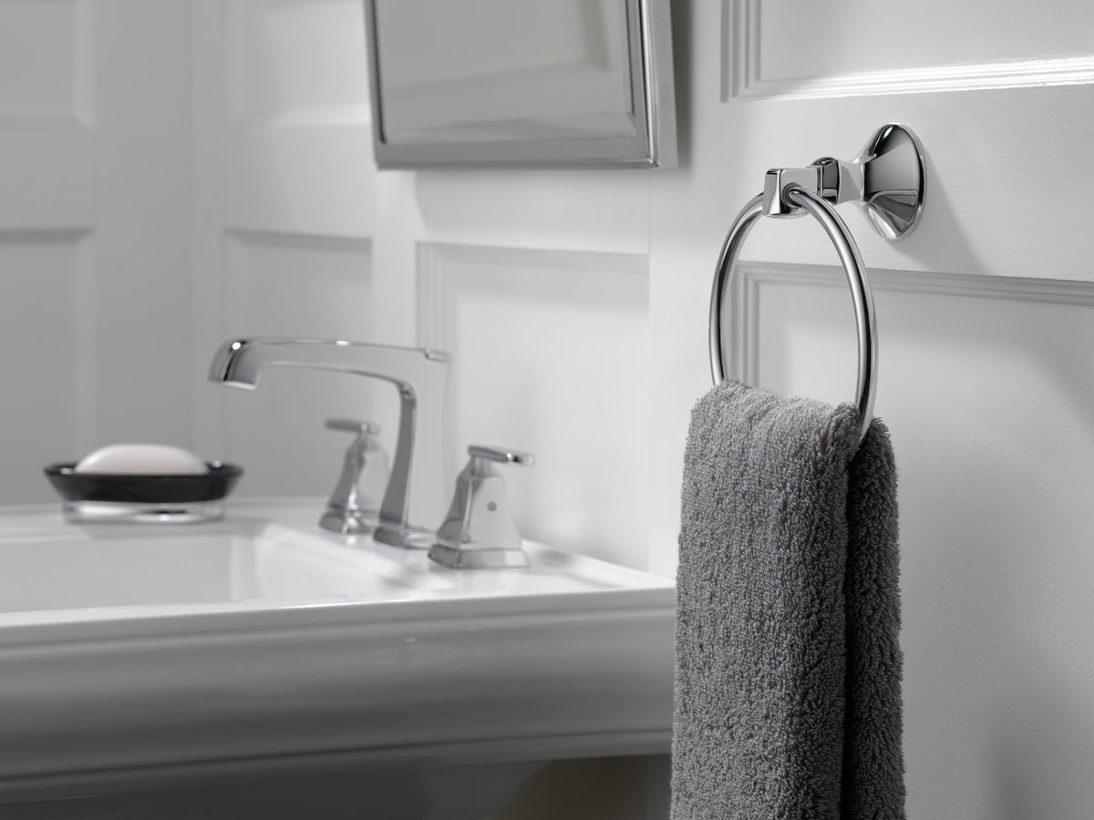 3564-MPU-DST Ashlyn® Two Handle Widespread Bathroom Faucet with EZ Anchor® Chrome