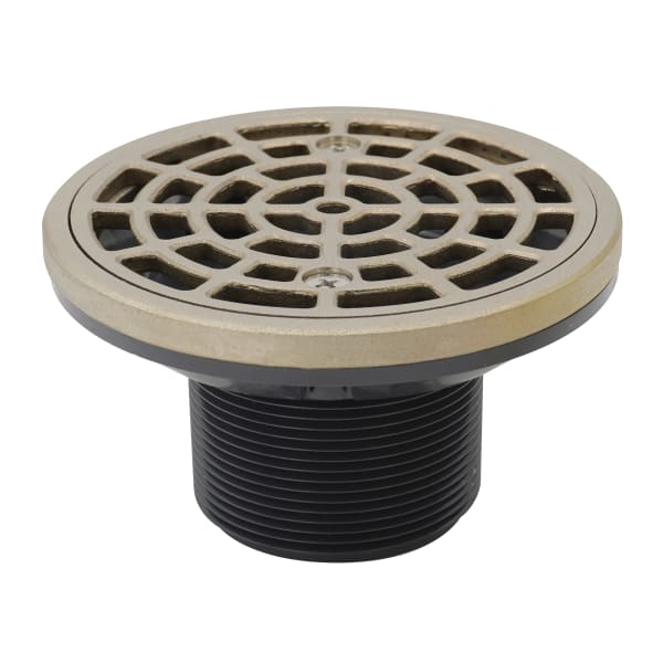 821-2LNR 4-1/4" Nickel Bronze Round Grate