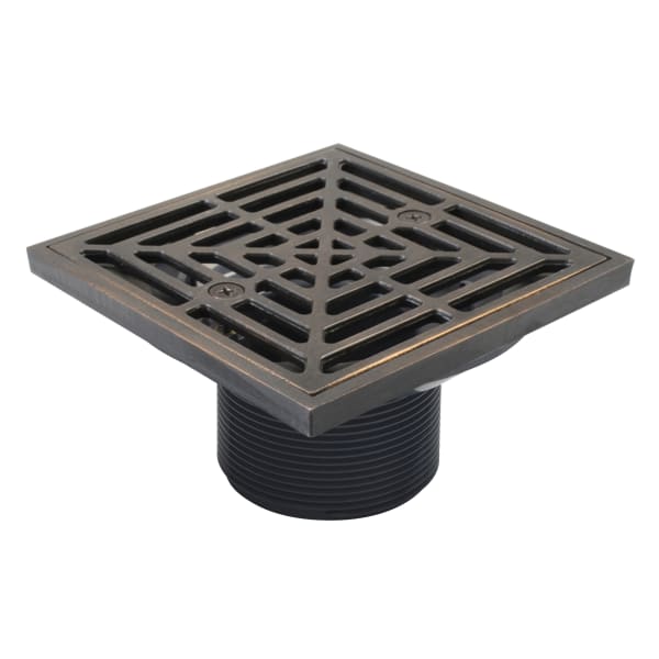 821-2LRBQ 4-1/2" Oil Rubbed Bronze Square Grate