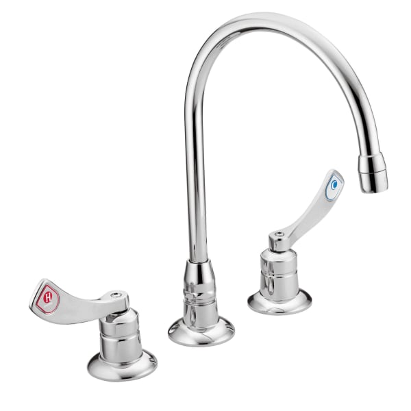 8225 M-DURA 8 in. Widespread 2-Handle High-Arc Bathroom Faucet in Chrome