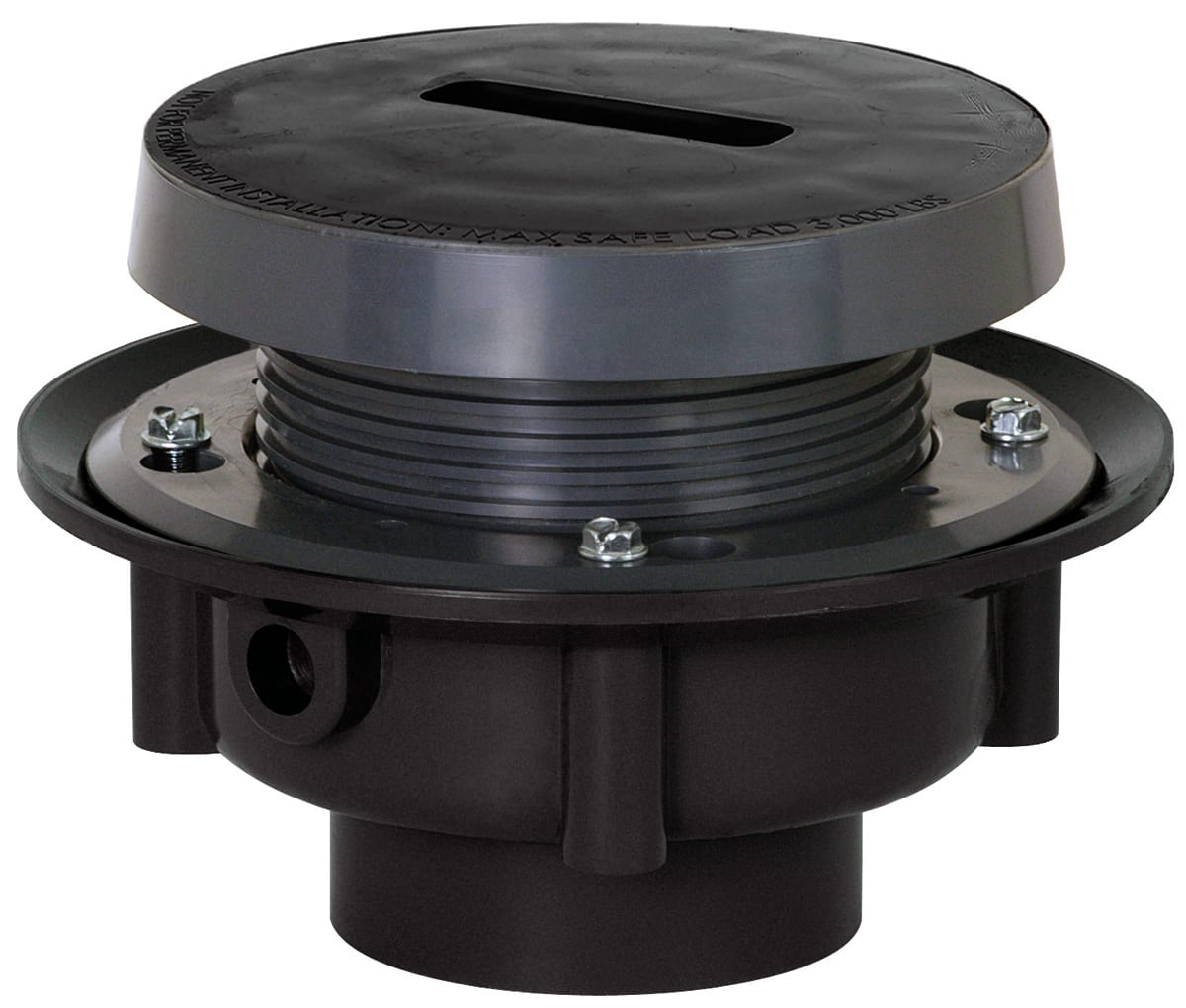 833-3AF 3" Solvent Weld FinishLine Rough-In Drain Body Only ABS
