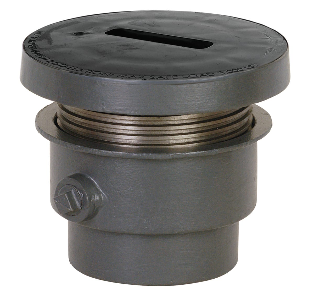 834-3DF Finish Line 3" No-Hub Adjustable Cleanout Rough-In