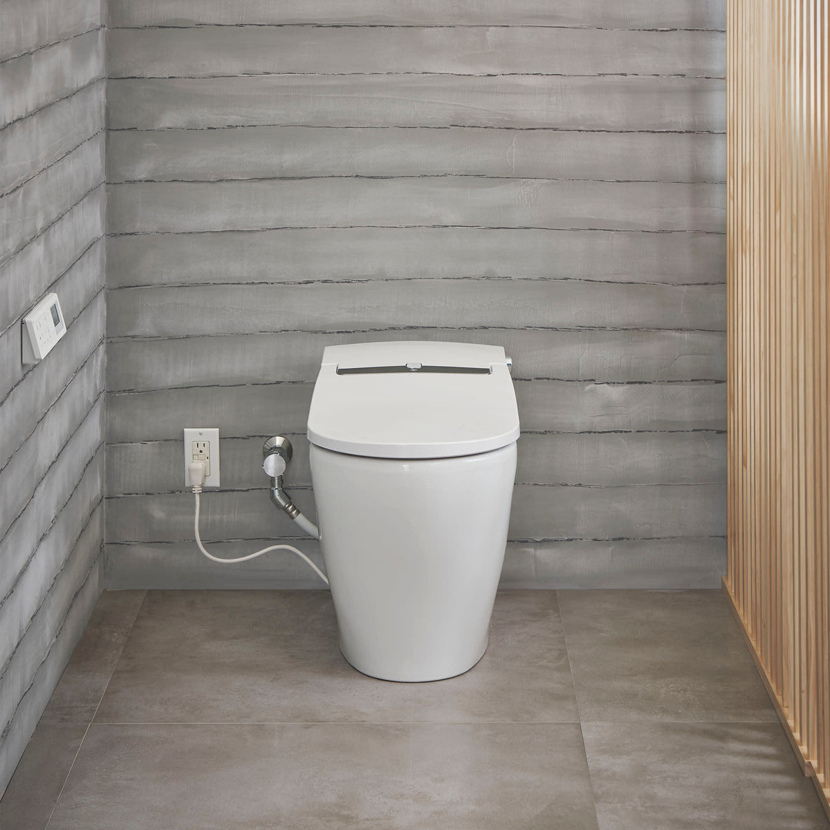 D29030CS416-415 AT200LS Dual Flush Elongated SpaLet Bidet Toilet in CANVAS WHITE