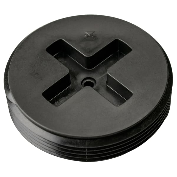 879-015 1-1/2" ABS C/O Plug Slotted