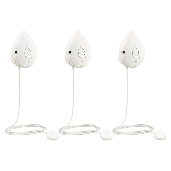 920-005 Flo Smart Water Leak Detector with Programmable App and Alarm (3-Pack)