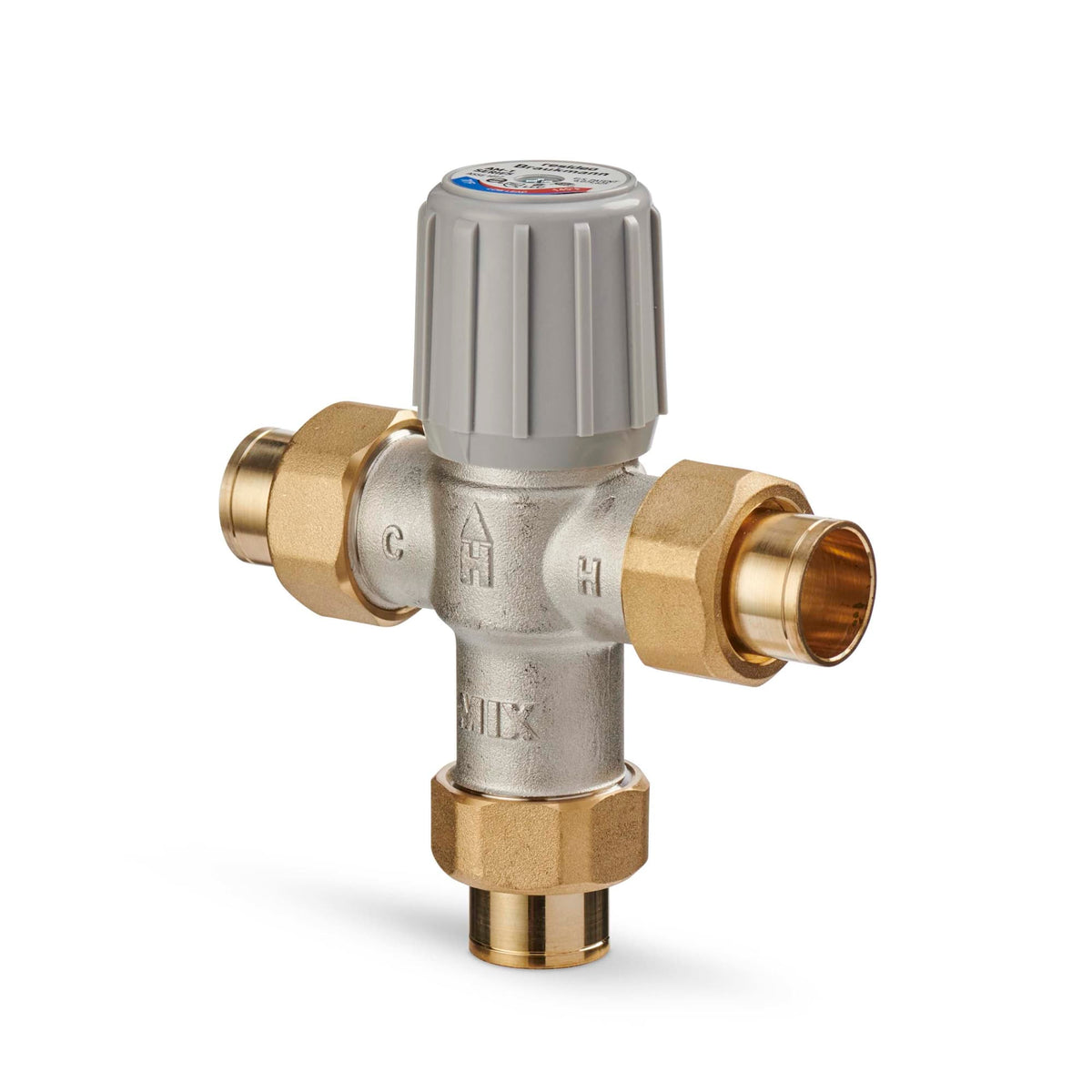 AM100-US-1LF/U 1/2 in Union Sweat Mixing Valve LF - STD