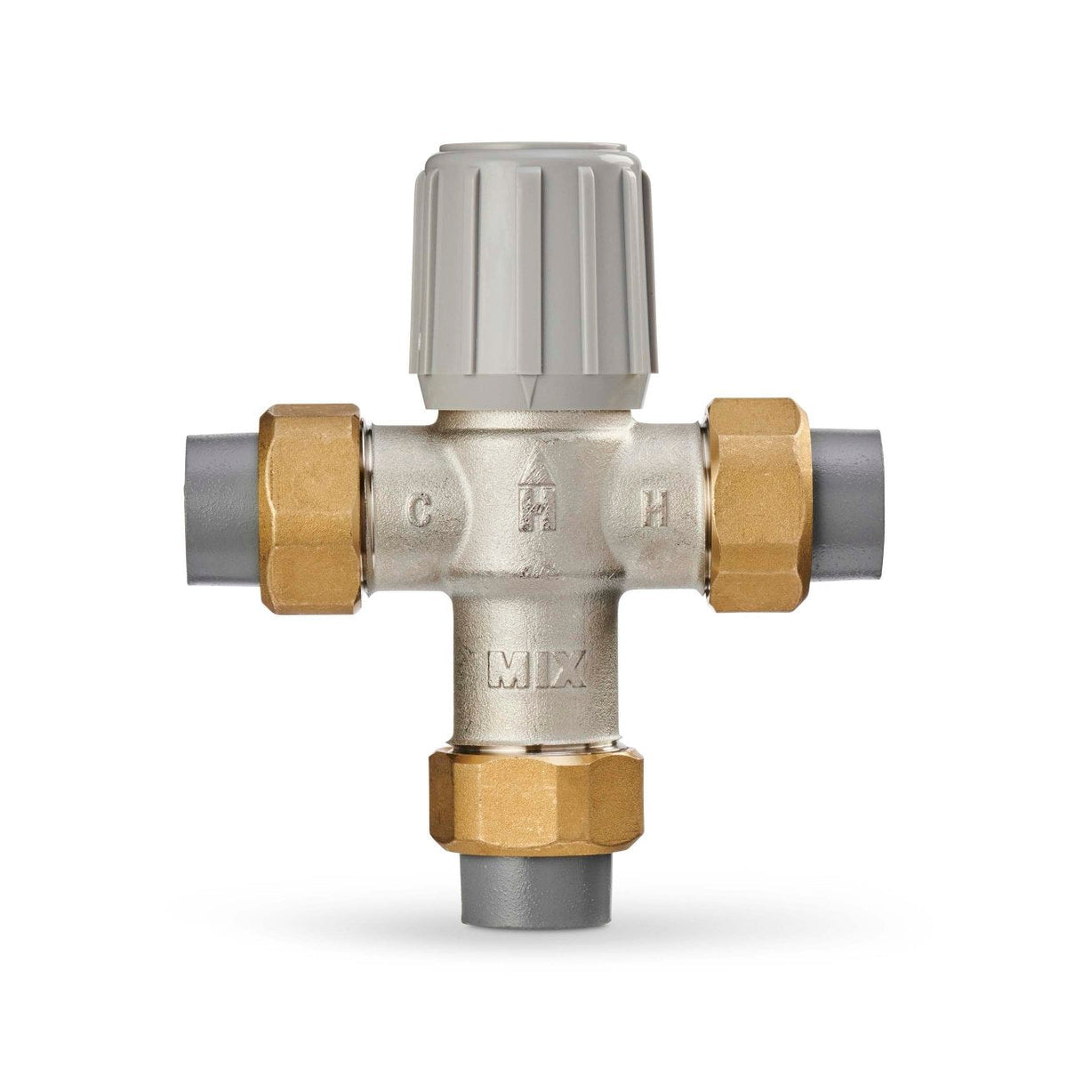 AM100-UCPVC-1LF/U AM-1 Lead Free Mixing Valve, 1/2 in CPVC Union, 100–145°F