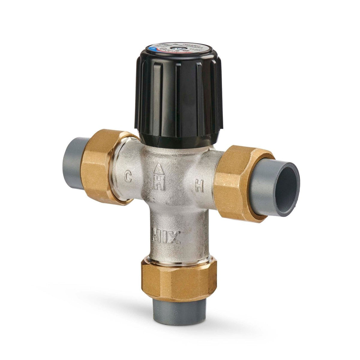 AM101C1070UCPVC1LF AM-1 Lead Free Mixing Valve, 3/4 in CPVC Union, 80–120°F, ASSE 1070