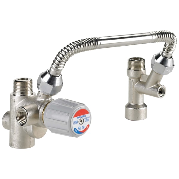 AMX302TLF/U Water Heater Kit - DirectConnect Valve, Tee, and 11 in Flex Connector LF