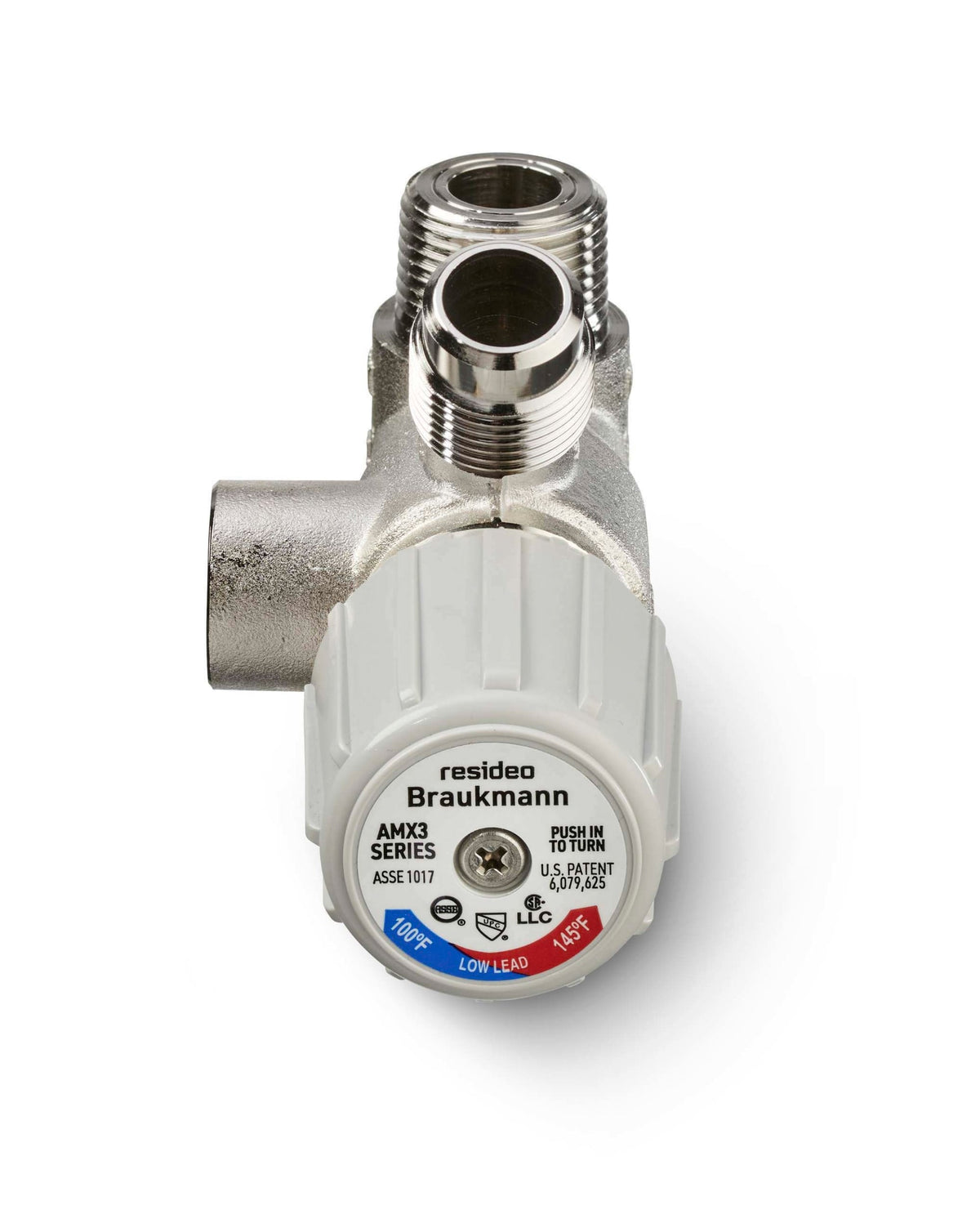 AMX300TLF/U Water Heater Kit - DirectConnect Valve, Tee, and 8 in Flex Connector LF