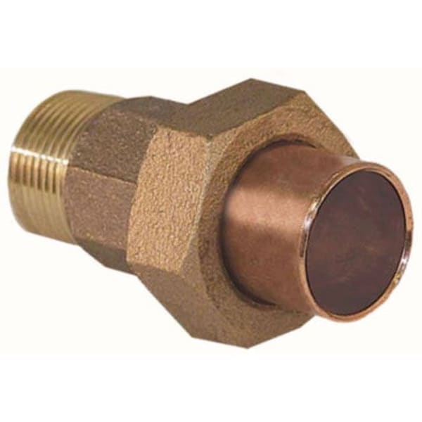 A 11215NL 2" Copper Sweat Fittings - Union CxM C x MPT