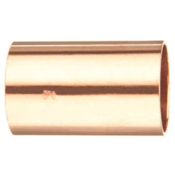 W 01905R 3/4" Copper Fittings - Cleaned & Bagged - Repair Coupling - No Stop C x C