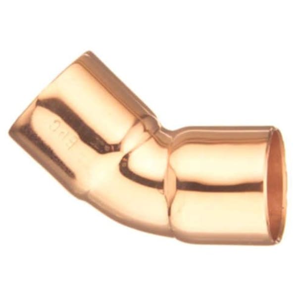 1-1/4" Copper Fittings - Cleaned & Bagged - 45 Degree Elbow C x C