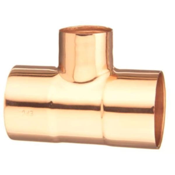W 04051R 1" x 1" x 1/2" Copper Fittings - Cleaned & Bagged - Tee C x C x C