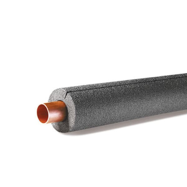 6IL100078 7/8" x 1" Wall, Elastomeric Pipe Insulation with a Flexible Lap Seal Closure - 72" Long