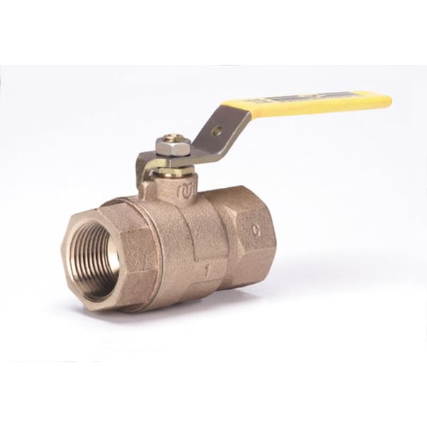 BA-100-A-34 3/4" - FIP x FIP - Bronze, Full Port - Ball Valve - 150 SWG - 600 WOG, RPTFE Seat, Stainless Steel Ball