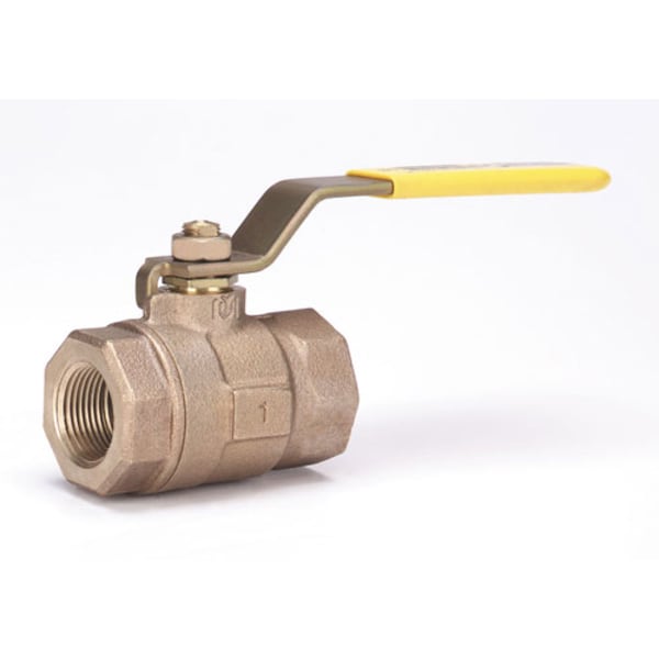 BA-100-A-12 1/2" - FIP x FIP - Bronze, Full Port - Ball Valve - 150 SWG - 600 WOG, RPTFE Seat, Stainless Steel Ball