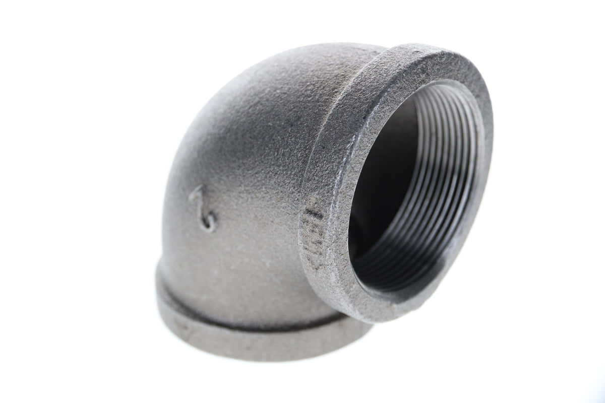 520-008 2" Black Iron Elbow - 90°