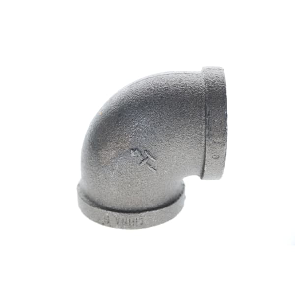 520-006 1-1/4" Black Iron Elbow - 90°