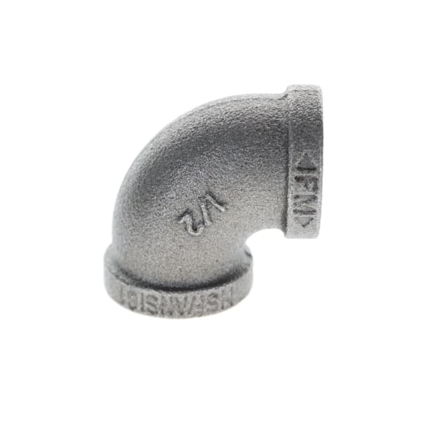 520-003 1/2" Black Iron Elbow - 90°