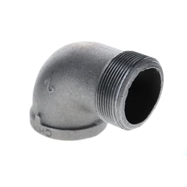 520-310 3" Black Iron Elbow - 90° (Street)