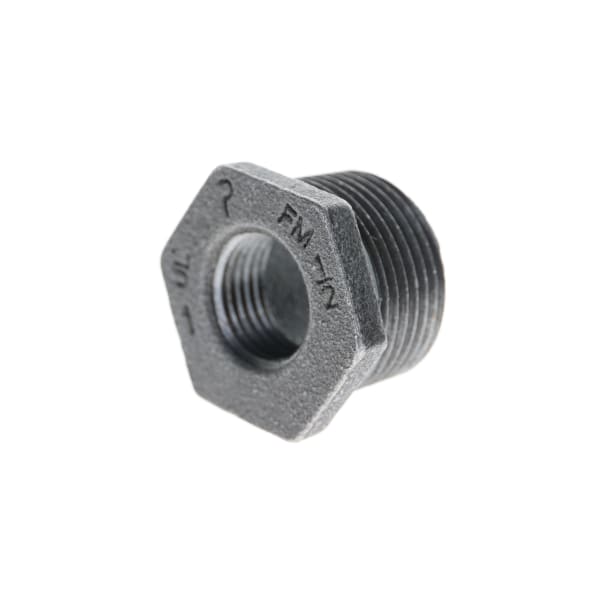 521-953 1" x 1/2" Black Iron Bushing
