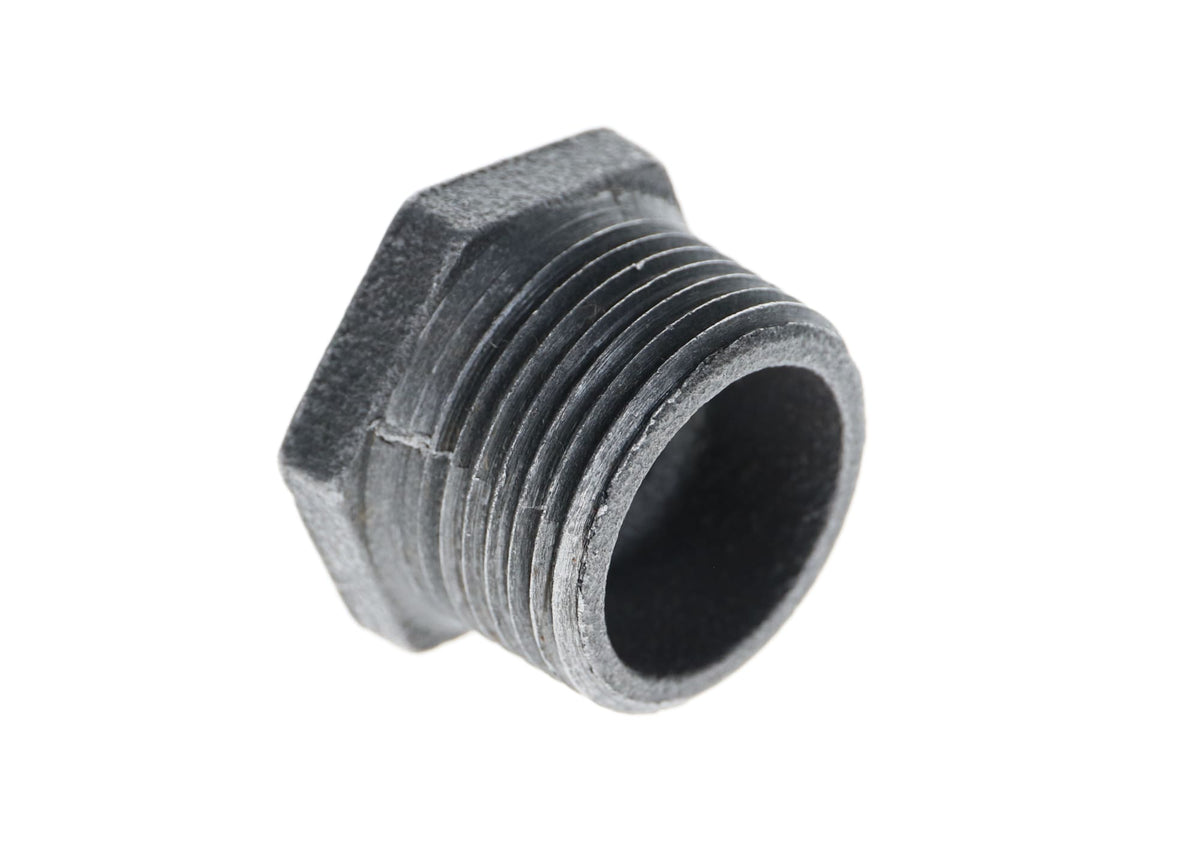 521-953 1" x 1/2" Black Iron Bushing