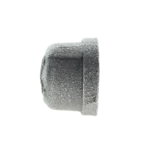 521-402 3/8" Black Iron Cap