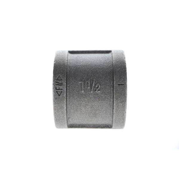 521-207 1-1/2" Black Iron Coupling
