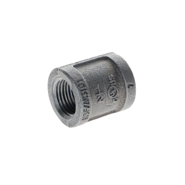 521-203 1/2" Black Iron Coupling