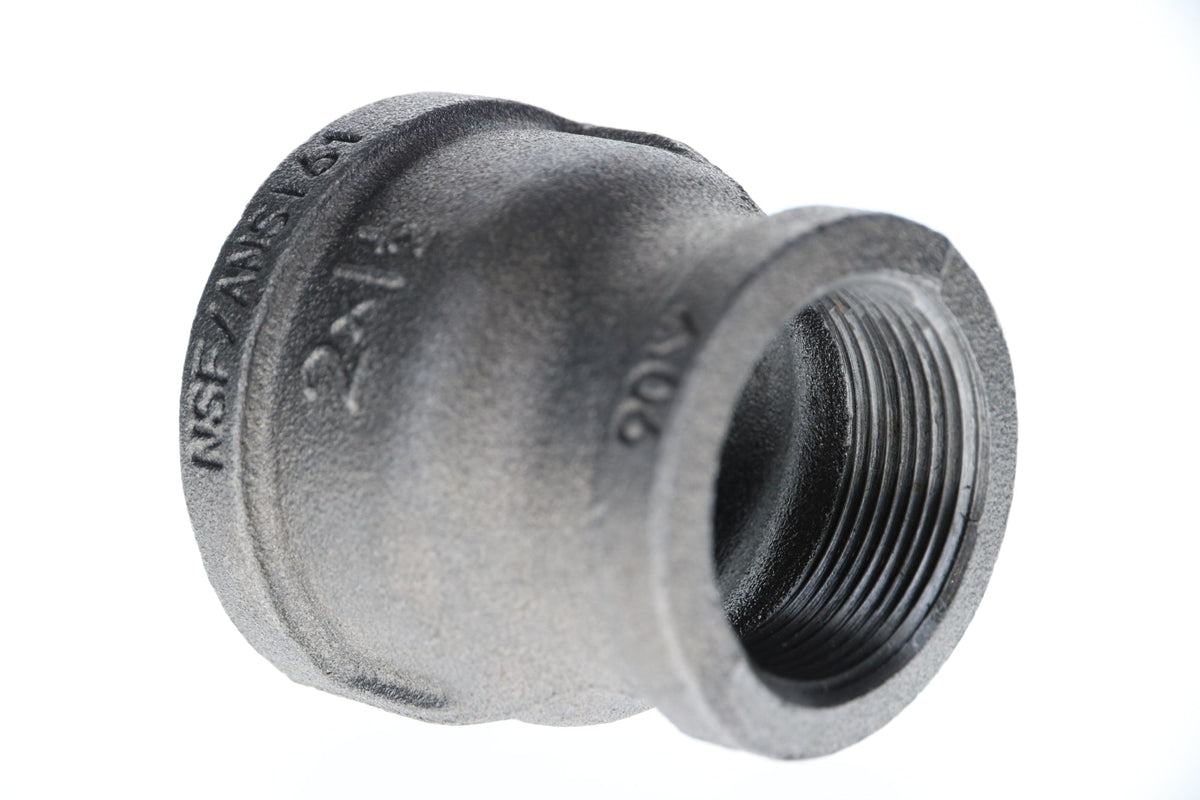 521-308 3" x 2" Black Iron Coupling