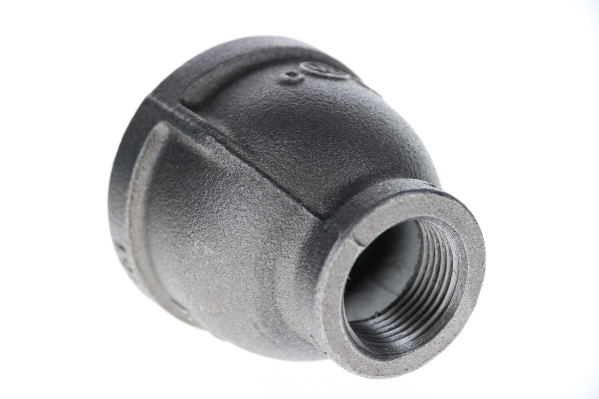 521-385 2" x 1" Black Iron Coupling