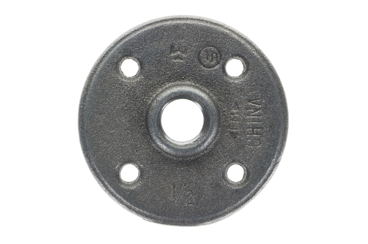 521-604 3/4" Black Iron Floor Flange