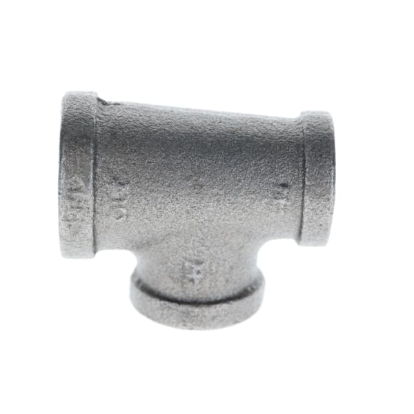 520-433 3/4" x 1/2" x 1/2" Black Iron Tee
