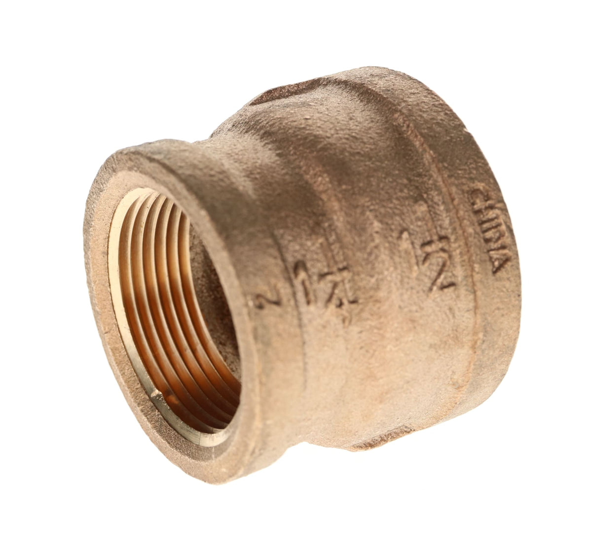 310-380NL 1-1/2" x 1-1/4" - Brass Reducing Coupling