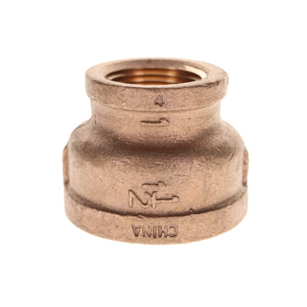 310-379NL 1-1/2" x 1" - Brass Reducing Coupling
