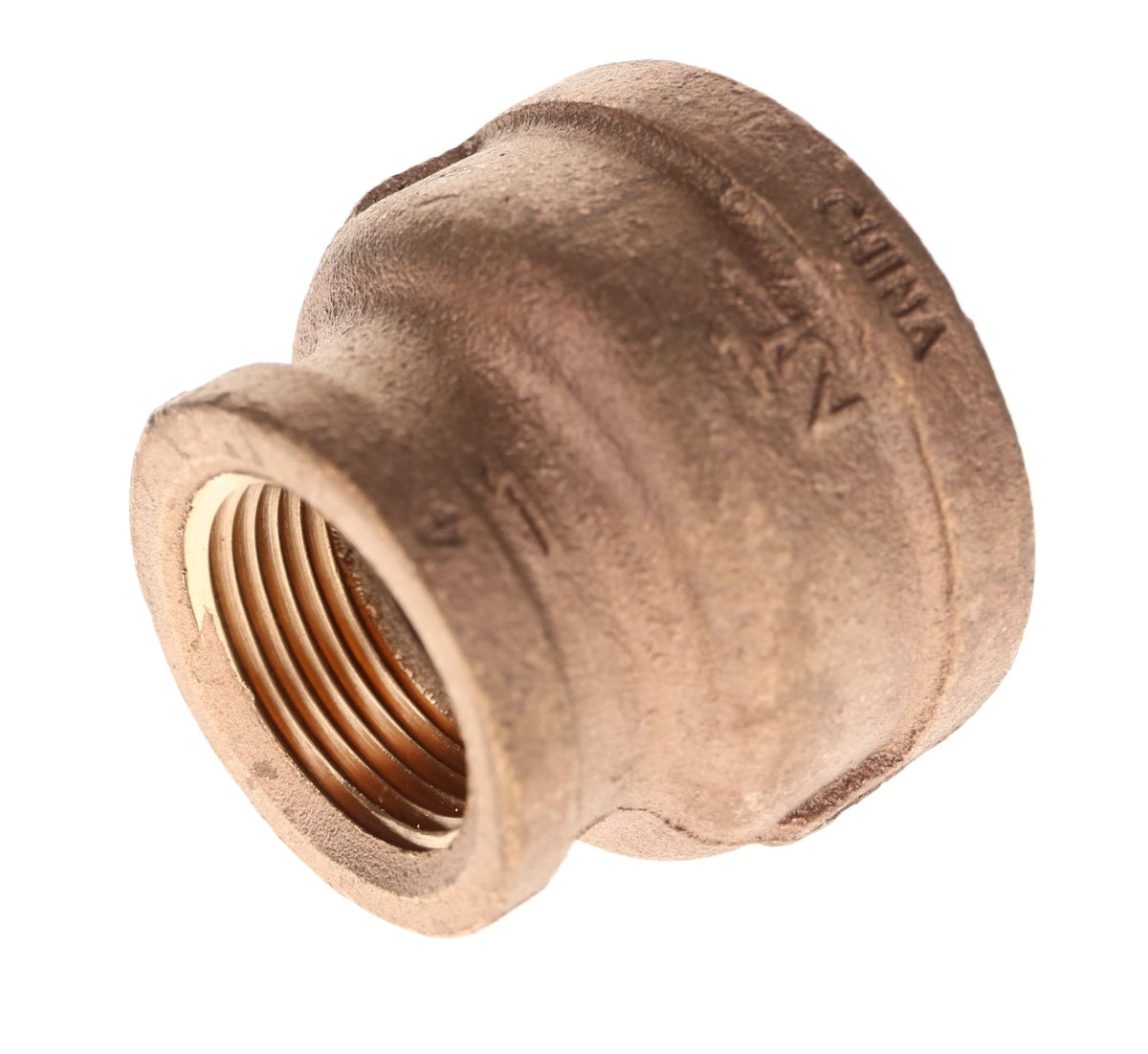 310-379NL 1-1/2" x 1" - Brass Reducing Coupling