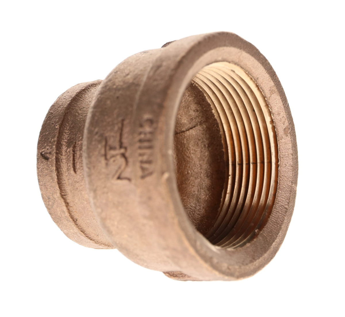 310-379NL 1-1/2" x 1" - Brass Reducing Coupling