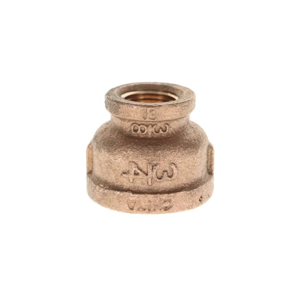 310-367NL 3/4" x 3/8" - Brass Reducing Coupling