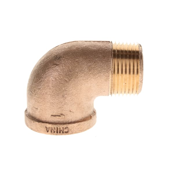 2" - Brass Elbow - 90° (Street) - FIP x MIP