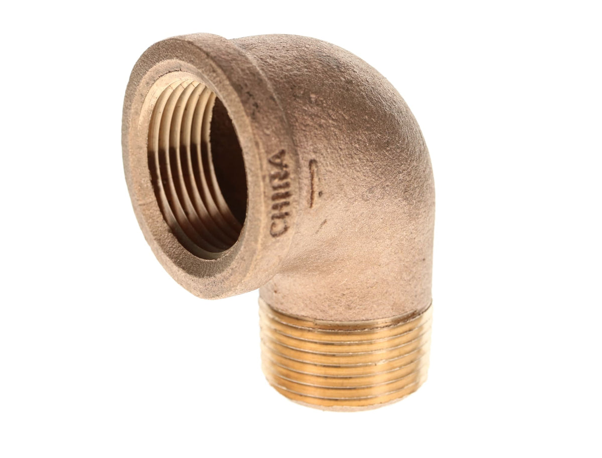 310-047NL 1-1/2" - Brass Elbow - 90° (Street) - FIP x MIP