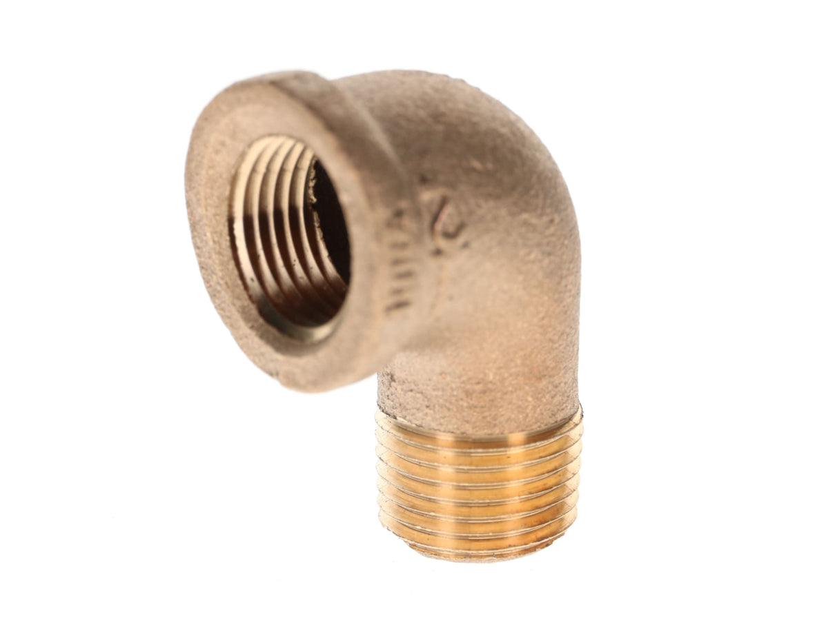 1/4" - Brass Elbow - 90° (Street) - FIP x MIP