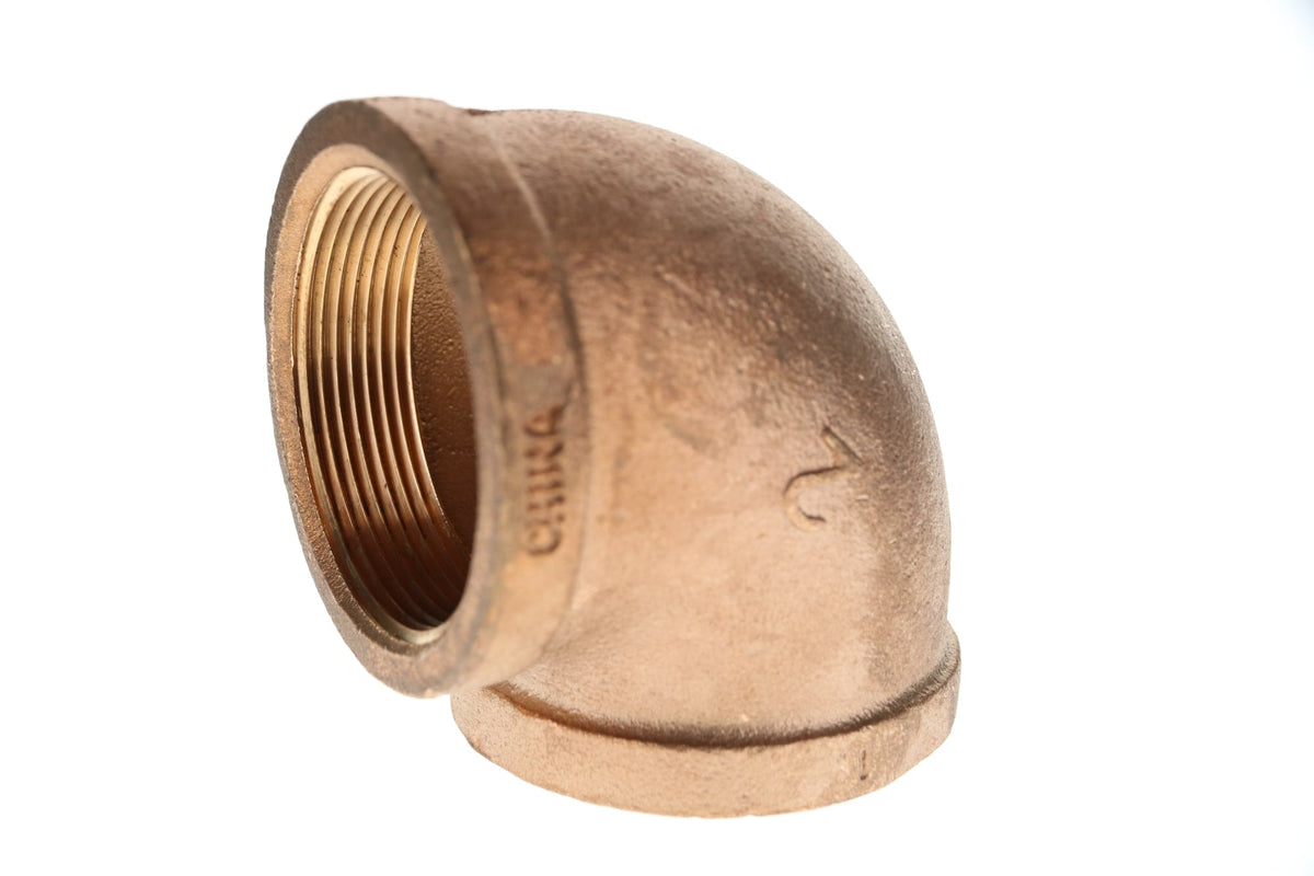 310-008NL 2" - Brass Elbow - 90°