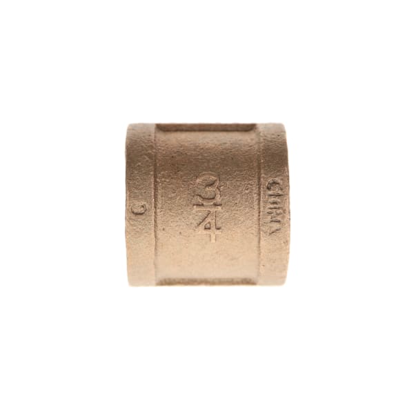 310-084NL 3/4" - Brass Coupling