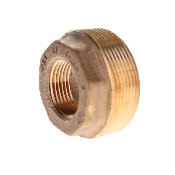 310-489NL 1-1/2" x 3/4" - Brass Bushing - FIP x MIP