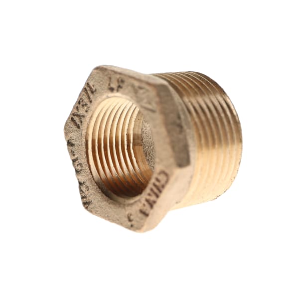 310-482NL 1" x 1/2" - Brass Bushing - FIP x MIP